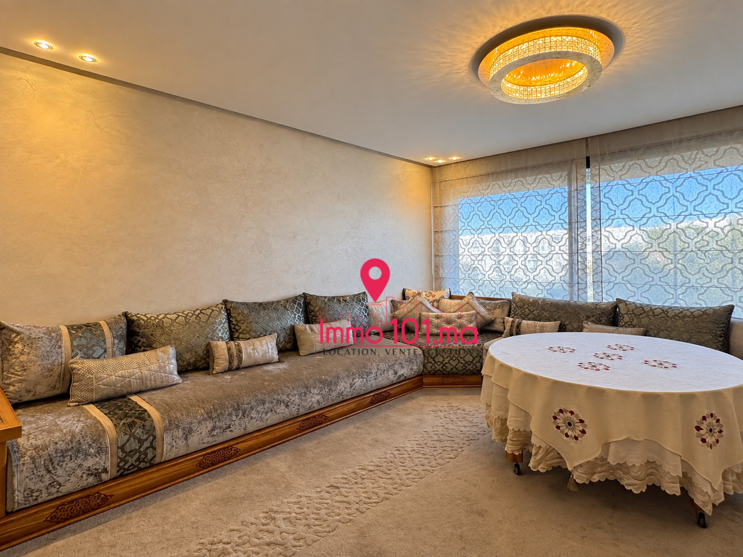 Location appartement meublé à Prestigia – Hay Riad AYLAM1919